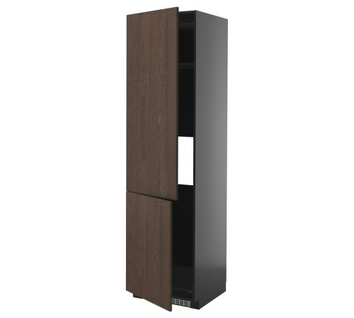 Sza wys n lod/zam 2drz, czarnoszary/Sinarp brązowy METOD 795.887.47
