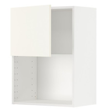Настенный шкаф для микроволновой печи, белый/Vallstena white METOD 895.072.46