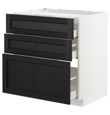 Sz stj pł/3fr/3szu, белый/черная морилка Lerhyttan МЕТОД / MAXIMERA 992.572.04
