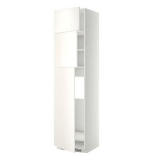 Холодильник W s d с 3 дверцами, белый/Veddinge white METOD 994.542.14