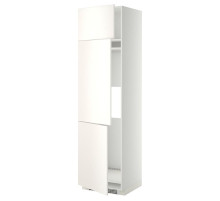 Szaf wys lod/zamr/3drz, biały/Veddinge biały METOD 994.639.11
