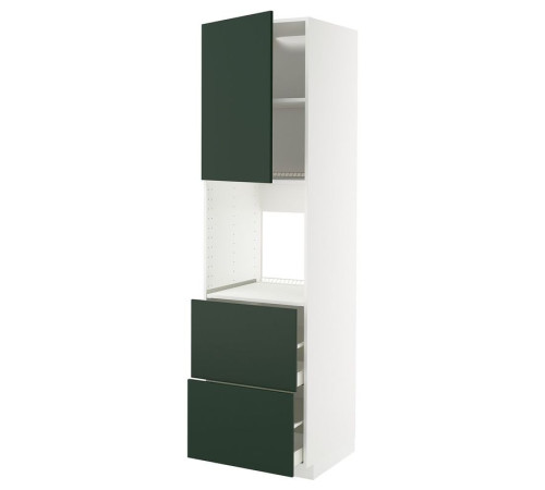 W sz n pie dr/2fr/2w szu, biały/Havstorp głęboki zielony METOD / MAXIMERA 995.576.22