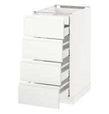 Sz stj 4fr/2n/3dsr szu, белый/Воксторп матовый белый МЕТОД / МАКСИМЕРА 091.120.98