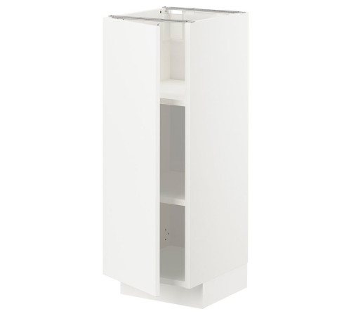 Szafka st/półki, biały/Veddinge biały METOD 094.666.69