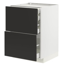 Sz stj 2fr/2n/w szu, белый/Nickebo матовый антрацит МЕТОД / MAXIMERA 094.976.23