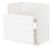 Szafka zl pod TALLSJÖN, biały Enköping/biały imitacja drewna METOD / MAXIMERA 095.509.84