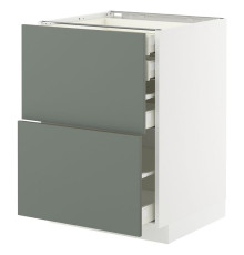 Sz stj 2fr/2n/w szu, белый/Nickebo матовый серо-зеленый МЕТОД / МАКСИМЕРА 095.657.68