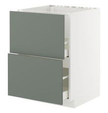 Sz stj zl+2fr/2szu, белый/Nickebo матовый серо-зеленый МЕТОД / МАКСИМЕРА 095.660.65