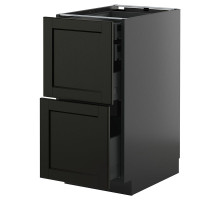 Sz stj 2fr/2n/w szu, черно-серый/черная морилка Lerhyttan МЕТОД / КНИВШУЛЬТ 095.891.75