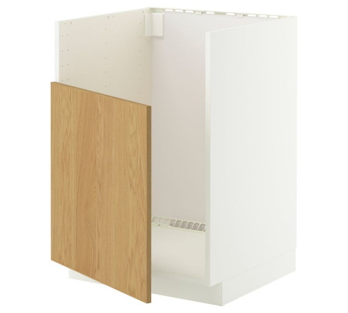Szafka zl pod TALLSJÖN, biały/Sinarp okl dęb METOD 096.019.50