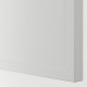 Sz stj 2fr/2w szu, biały/Aspudden jasnoszary METOD / MAXIMERA 096.053.16
