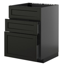 Sz stj zl+3fr/2szu, черно-серый/черная морилка Lerhyttan МЕТОД / КНИВШУЛЬТ 195.878.64