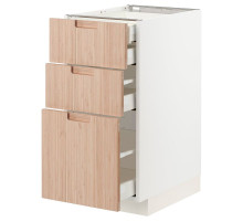 Sz stj 3fr/2n/w szu, белый/Fröjered светлый бамбук МЕТОД / МАКСИМЕРА 293.302.17