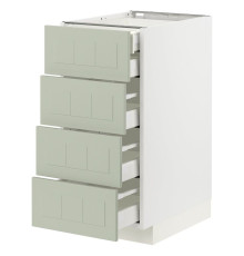 Sza stj 4fr/2n/3dsr szu, белый/Стенсунд салатовый МЕТОД / МАКСИМЕРА 294.874.92