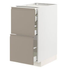 Sz stj 2fr/2n/w szu, белый/Упплёв матовый темно-бежевый МЕТОД / МАКСИМЕРА 294.924.41