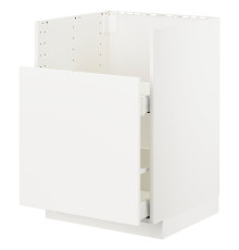 Шкаф с полкой TALLSJÖN, белый/Veddinge white METOD 295.509.16
