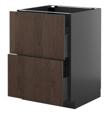 Sz stj 2fr/2w szu, черно-серый/Синарп коричневый МЕТОД / КНИВШУЛЬТ 295.892.40