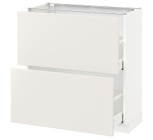 Szafka/2 szu/, biały/Veddinge biały METOD / MAXIMERA 390.514.99