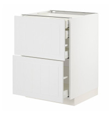 Sz stj 2fr/2n/w szu, белый/Стенсунд белый МЕТОД / МАКСИМЕРА 394.094.70