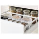 Sz stj 3fr/2n/śr/w szu, biały/Havstorp beżowy METOD / MAXIMERA 394.265.87
