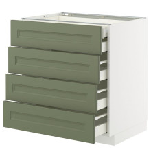 Sza stj 4fr/2n/3dsr szu, белый/Аксстад серо-зеленый МЕТОД / МАКСИМЕРА 395.175.68