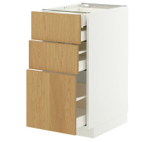 Sz stj 3fr/2n/wd/w szu, белый/Дуб Синарп МЕТОД / МАКСИМЕРА 396.008.50