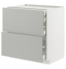 Sz stj 2fr/2n/w szu, белый/Хавсторп светло-серый МЕТОД / МАКСИМЕРА 495.393.48