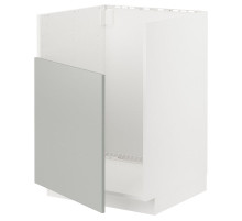 Szafka zl pod TALLSJÖN, biały/Havstorp jasnoszary METOD 495.509.77