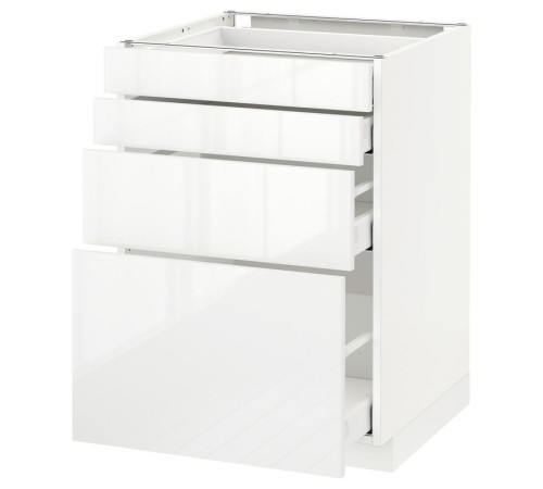 Sz stj 4fr/4szu, biały/Ringhult biały METOD / MAXIMERA 590.499.19