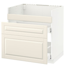 Мойка HAVSEN, 3 шт., 2 шт., белый/кремовый цвет Bodbyn, METOD 592.806.35
