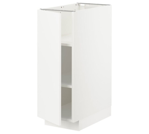 Szafka st/półki, biały/Veddinge biały METOD 594.691.99