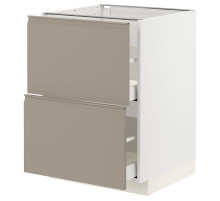 Sz stj 2fr/2w szu, белый/Упплёв матовый темно-бежевый МЕТОД / МАКСИМЕРА 594.915.53