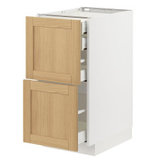 Sz stj 2fr/2n/wd/w szu, белый/дуб Форсбака МЕТОД / МАКСИМЕРА 595.091.43