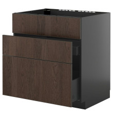 Sz stj zl+3fr/2szu, черно-серый/Синарп коричневый МЕТОД / КНИВШУЛЬТ 595.868.10