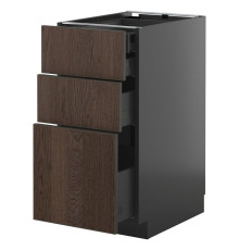 Sz stj 3fr/2n/w szu, черно-серый/синарп коричневый МЕТОД / КНИВШУЛЬТ 595.897.81