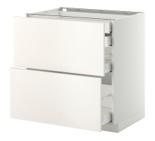 Sz stj 2fr/2n/śr/w szu, biały/Veddinge biały METOD / MAXIMERA 599.159.29