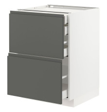Sz stj 2fr/2n/w szu, белый/Воксторп темно-серый МЕТОД / МАКСИМЕРА 693.064.99