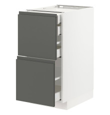 Sz stj 2fr/2n/w szu, белый/Воксторп темно-серый МЕТОД / МАКСИМЕРА 693.099.59