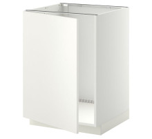 Szafka pod zlew, biały/Veddinge biały METOD 694.643.04