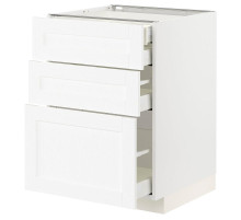 Sz stj 3fr/2n/śr/w szu, biały Enköping/biały imitacja drewna METOD / MAXIMERA 694.733.89