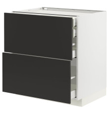 Sz stj 2fr/2n/w szu, белый/Nickebo матовый антрацит МЕТОД / MAXIMERA 694.975.78