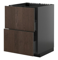 Sz stj zl+2fr/2szu, черно-серый/Синарп коричневый МЕТОД / КНИВШУЛЬТ 695.883.66
