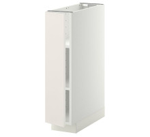 Szafka st/półki, biały/Veddinge biały METOD 794.657.13