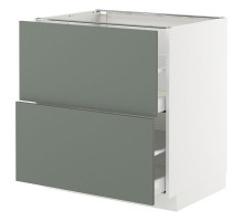 Sz stj 2fr/2w szu, белый/Nickebo матовый серо-зеленый МЕТОД / МАКСИМЕРА 795.660.00