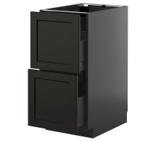 Sz stj 2fr/2w szu, черно-серый/черная морилка Lerhyttan МЕТОД / КНИВШУЛЬТ 795.882.57
