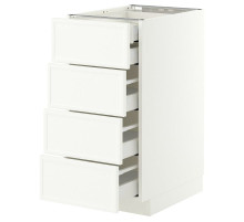 Sz stj 4fr/2n/3dszr szu, белый/Аспудден матовый белый МЕТОД / МАКСИМЕРА 796.244.15