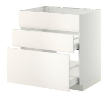 Sz stj zl+3fr/2szu, biały/Veddinge biały METOD / MAXIMERA 890.280.53