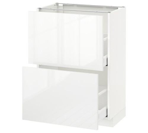 Szafka/2 szu/, biały/Ringhult biały METOD / MAXIMERA 890.514.54