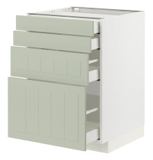 Sza st 4fr/4szu, белый/Стенсунд салатовый МЕТОД / МАКСИМЕРА 894.866.25