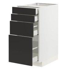 Sza st 4fr/4szu, белый/Nickebo матовый антрацит МЕТОД / МАКСИМЕРА 894.984.21